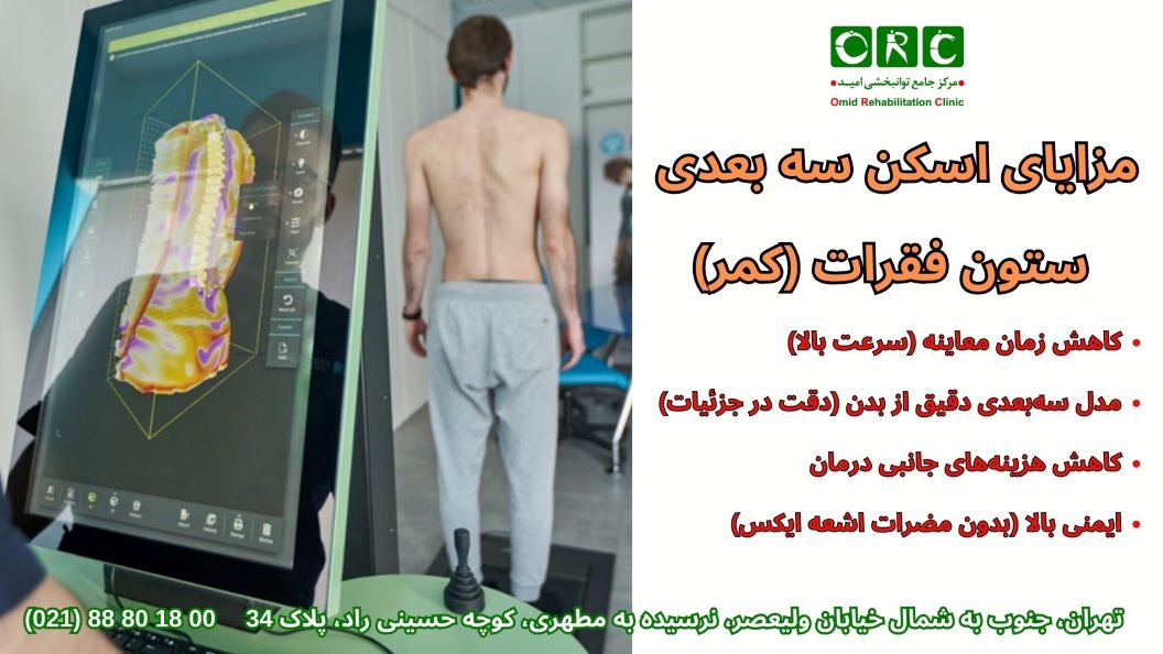 اسکن سه بعدی ستون فقرات